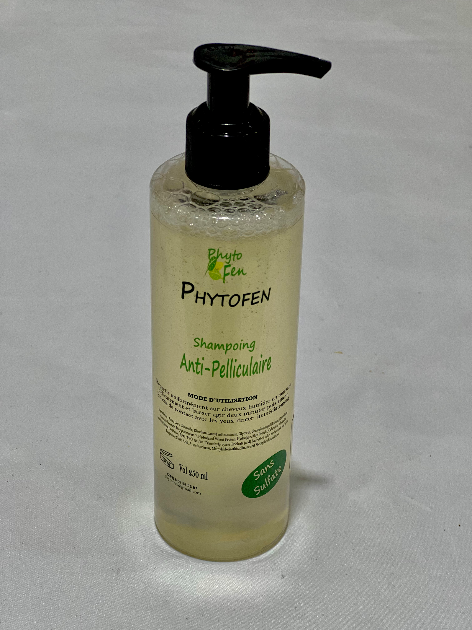 PHYTOFEN – Shampoing Anti-Pelliculaire Purifiant – Sans Sulfate – 250 ml